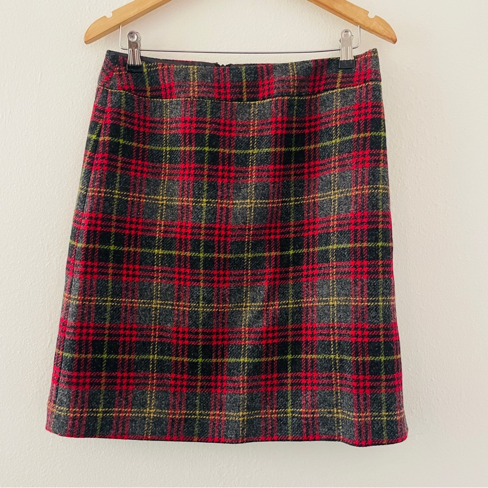 Boden Tartan Plaid Skirt - UK 12L Size 10 in US